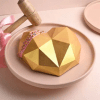 Golden Heart Pinata Cake