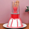 Vanilla Barbie Pull Me Up Cake