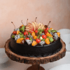 Chocolate Truffle Fruit Cake